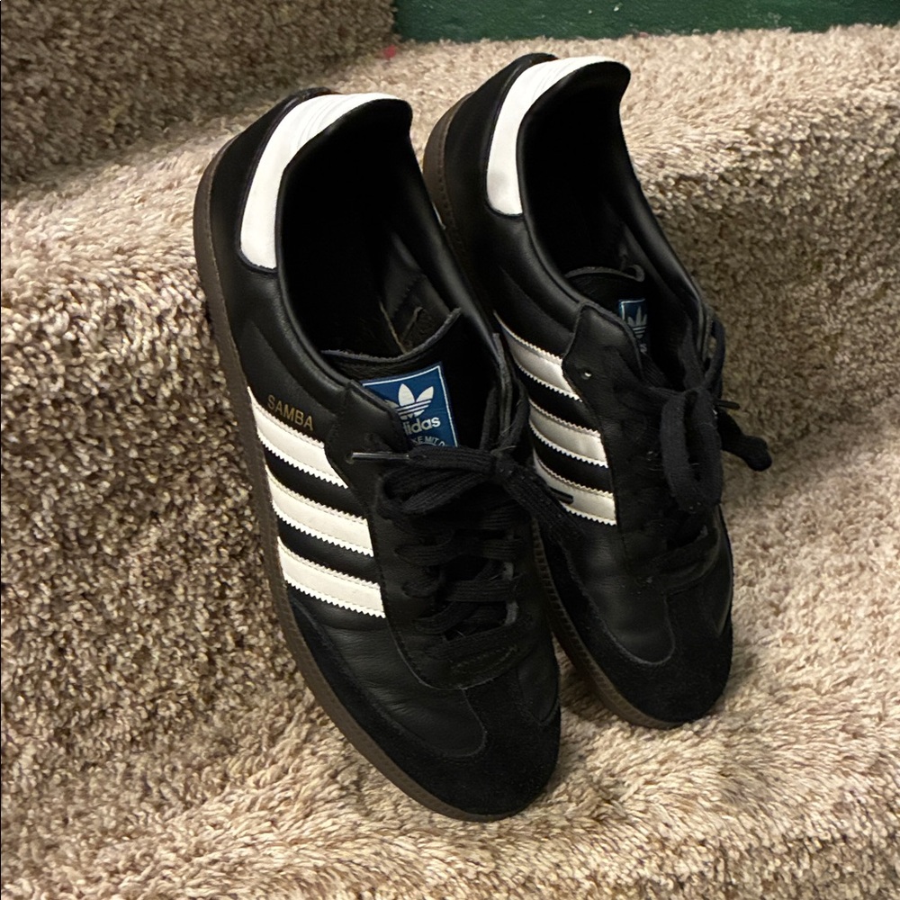 Adidas Samba Black White Sneakers